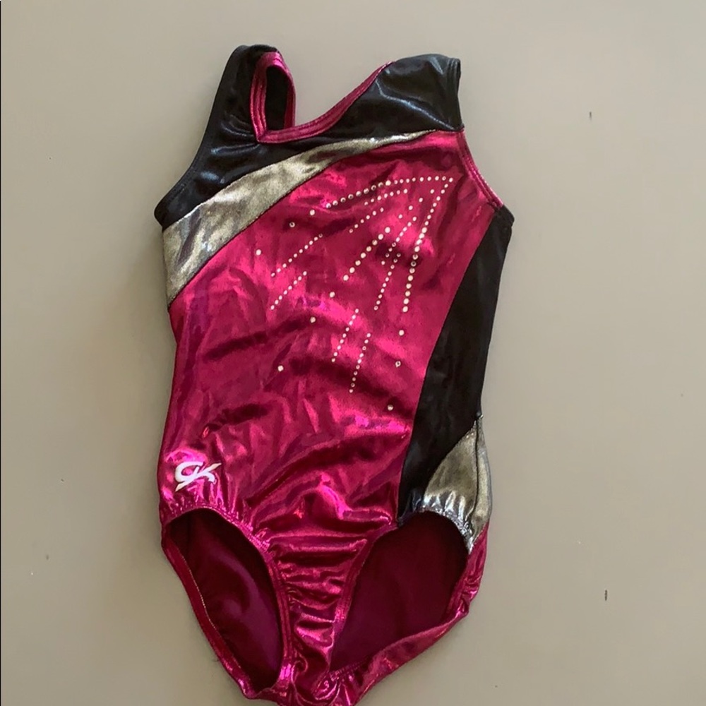 GK Diamond Leotard. GUC! Child’s large. Beautiful